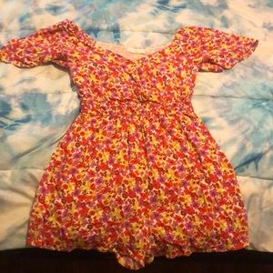 Krush boutique floral romper
